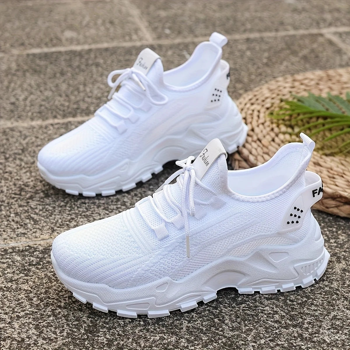 Zapatillas deportivas,transpirables, ligeras, con suela blanda y antideslizantes, ideales para caminar al aire libre.