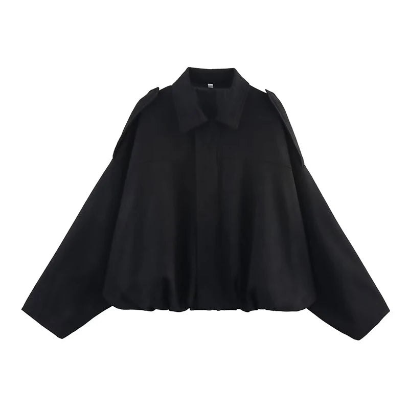 Chaqueta De Otoño Vintage Bomber.