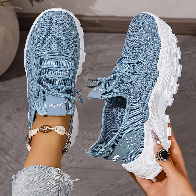 Zapatillas deportivas,transpirables, ligeras, con suela blanda y antideslizantes, ideales para caminar al aire libre.
