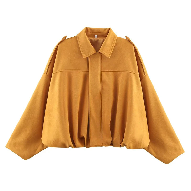 Chaqueta De Otoño Vintage Bomber.